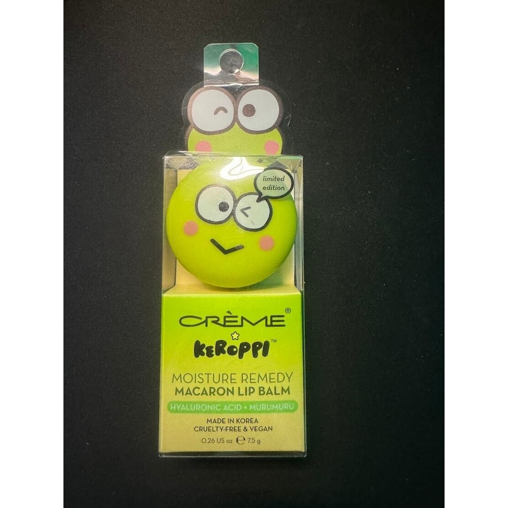 NEW KEROPPI Macaron Lip Balm RARE Matcha Vanilla Matte Creme Shop BT21 Limited‎